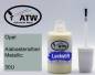 Preview: Opel, Alabastersilber Metallic, 30U: 20ml Lackstift, von ATW Autoteile West.